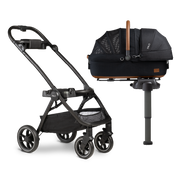 TAVO Maeve Medium Rigid pet car seat and carrier with Roscoe stroller frame