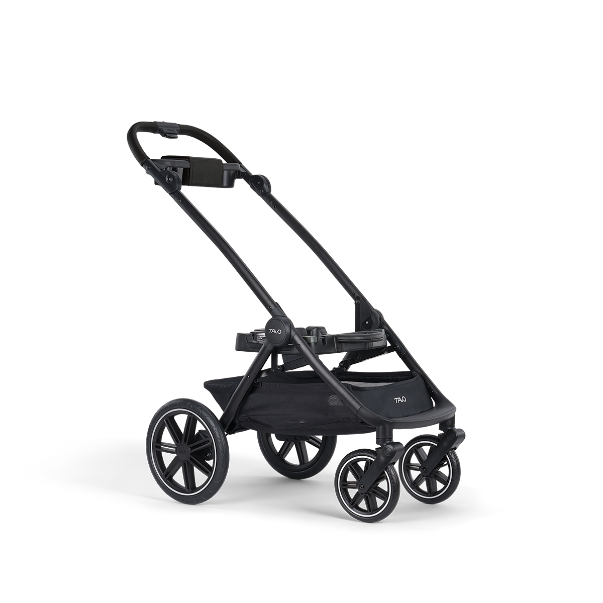 TAVO Roscoe Trek luxury pet stroller frame in matte black