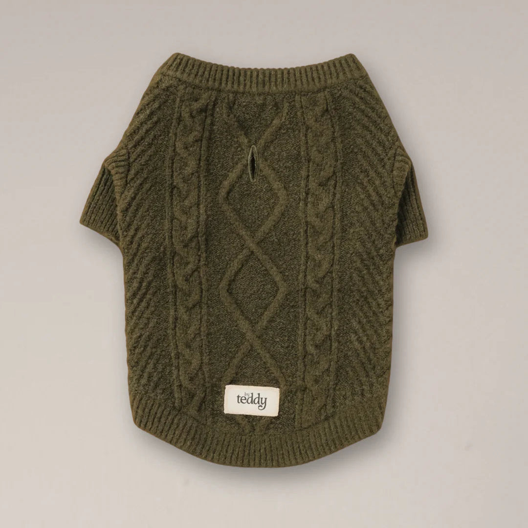 By Teddy Cable Knit - Forest