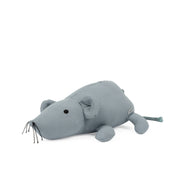 Tadazhi Toy luxury organic cotton dog toy in faded blue