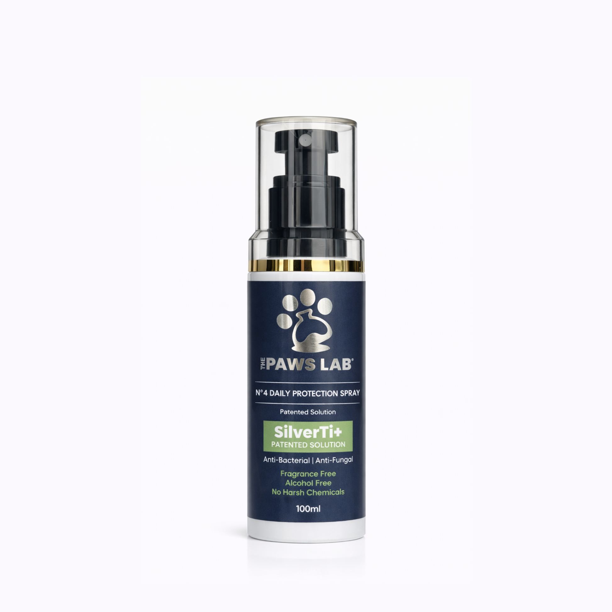 The Paws Lab Daily Protection Spray 100ml for dog paws, bellies and coats.