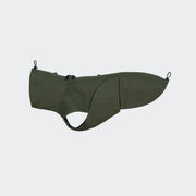 Cloud7 waterproof Dachshund coat featuring belly protection and taped seams.