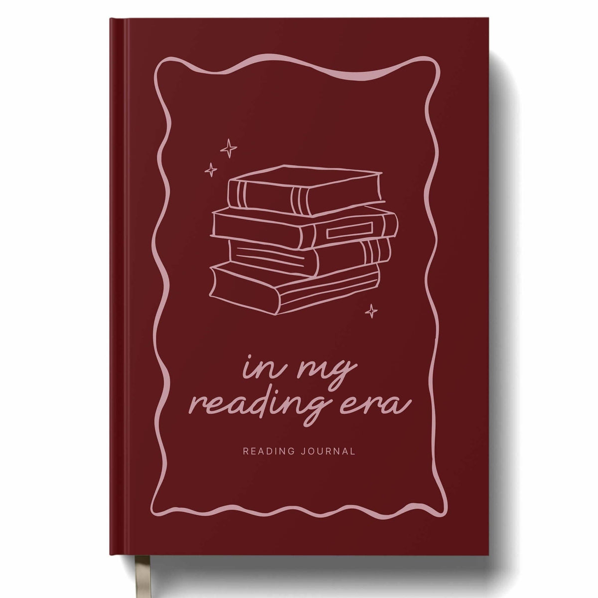 Yop & Tom In My Reading Era A5 hardback reading journal for book lovers.