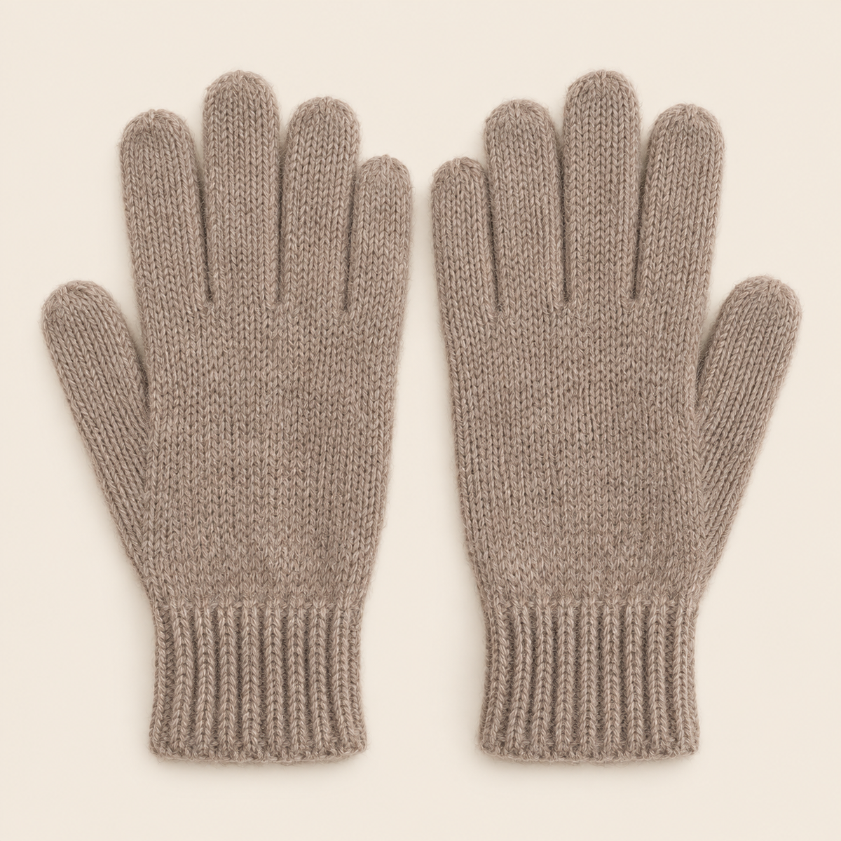Arctic Fox Alpaca Gloves - Greige