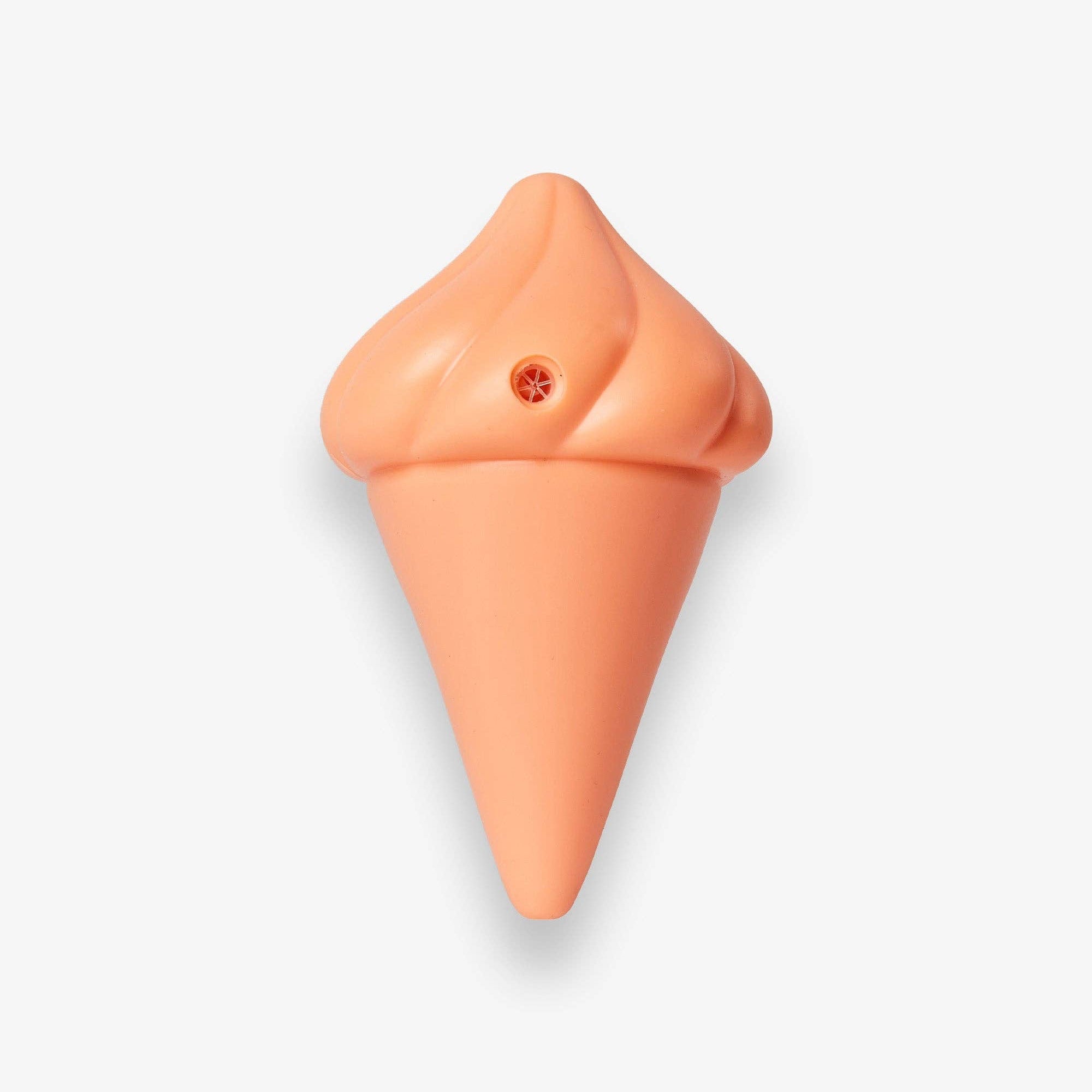 Back  view of the Whippy Dog Squeaker dog toy
