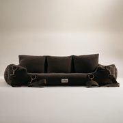 Chocolate Cosy Car Seat by BY TEDDY
