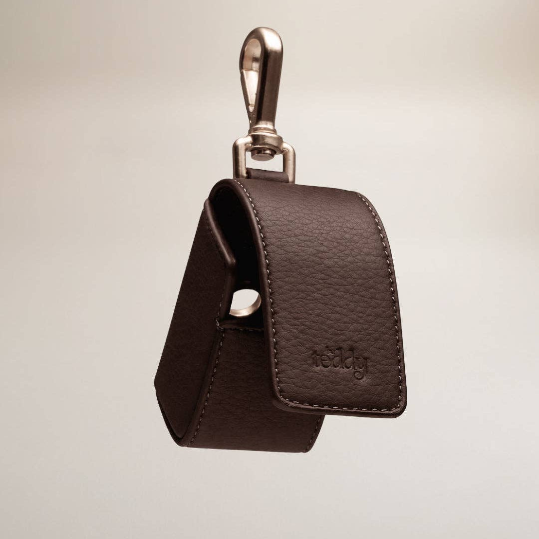Chocolate Studio Poop Bag Holder by BY TEDDY