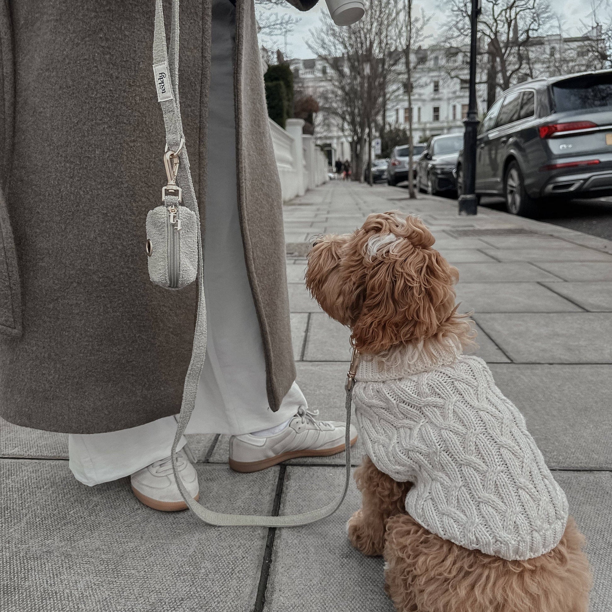 Luxury dog waste bag holder by BY TEDDY
