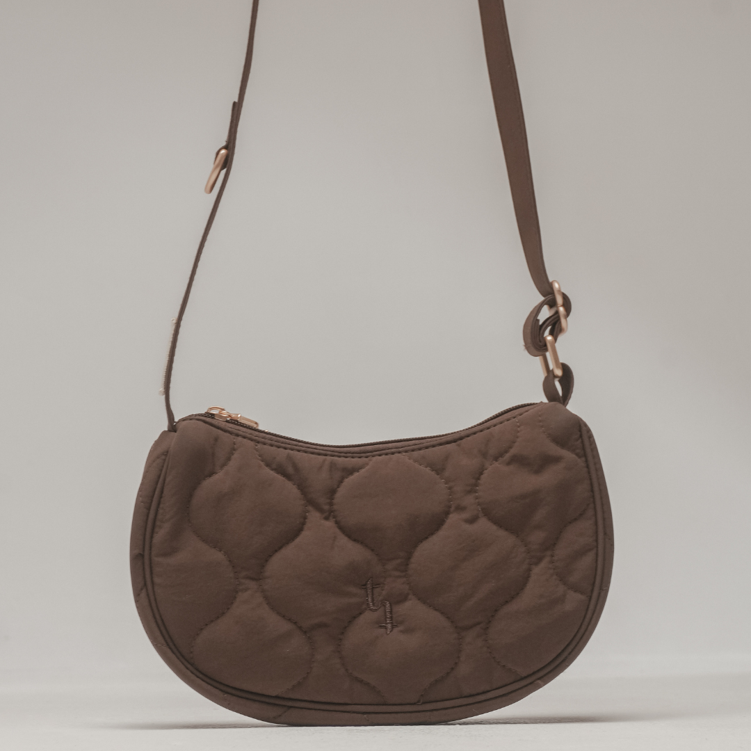 Luxury quilted pet walking bag by BY TEDDY
