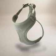 Matcha Bouclé Adjustable Harness by BY TEDDY for dogs