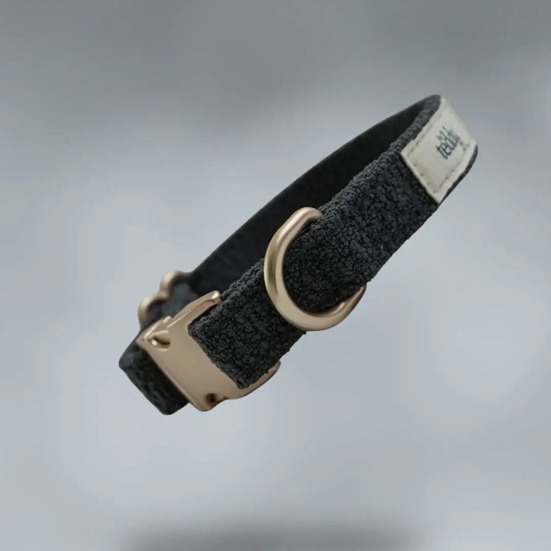 Midnight Bouclé Collar by BY TEDDY