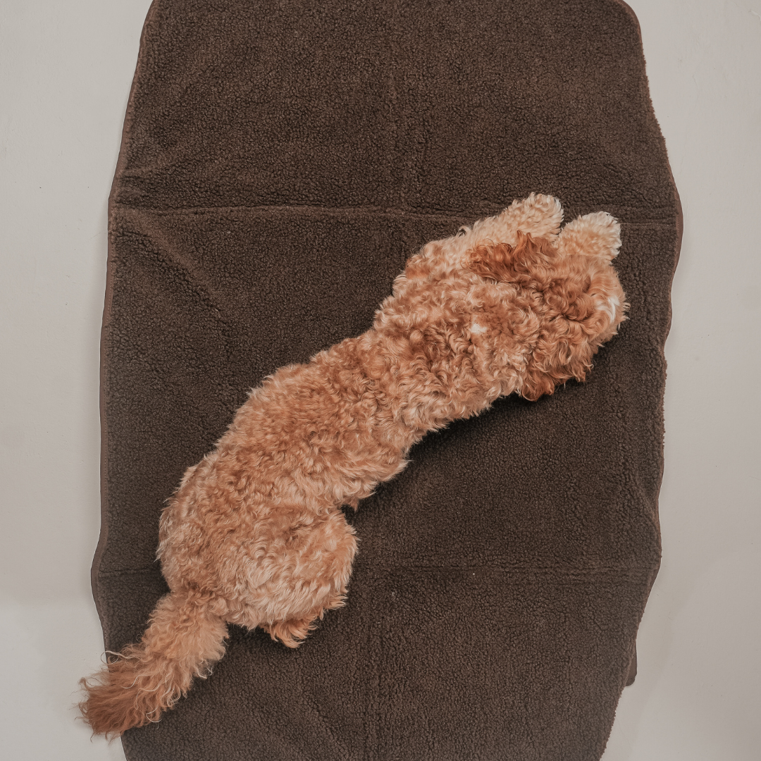 Spacious interior detail on the settle mat tote