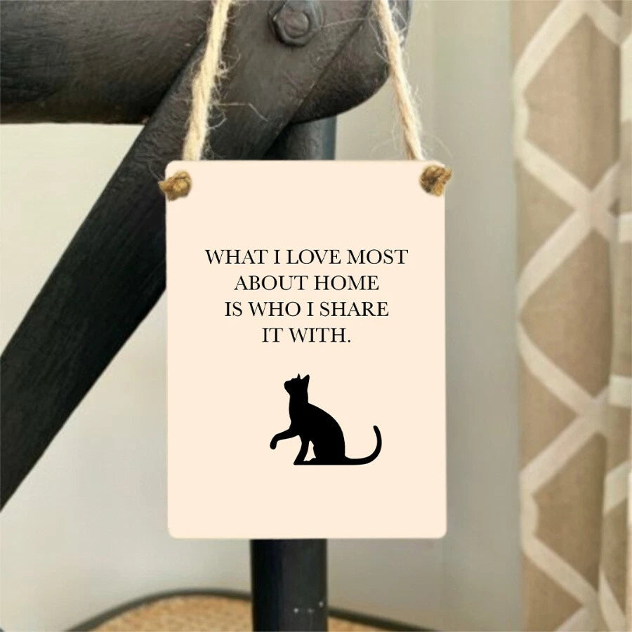 Mini Metal Love Most Sign