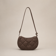 By Teddy Quilted Walking Bag - Chocolate