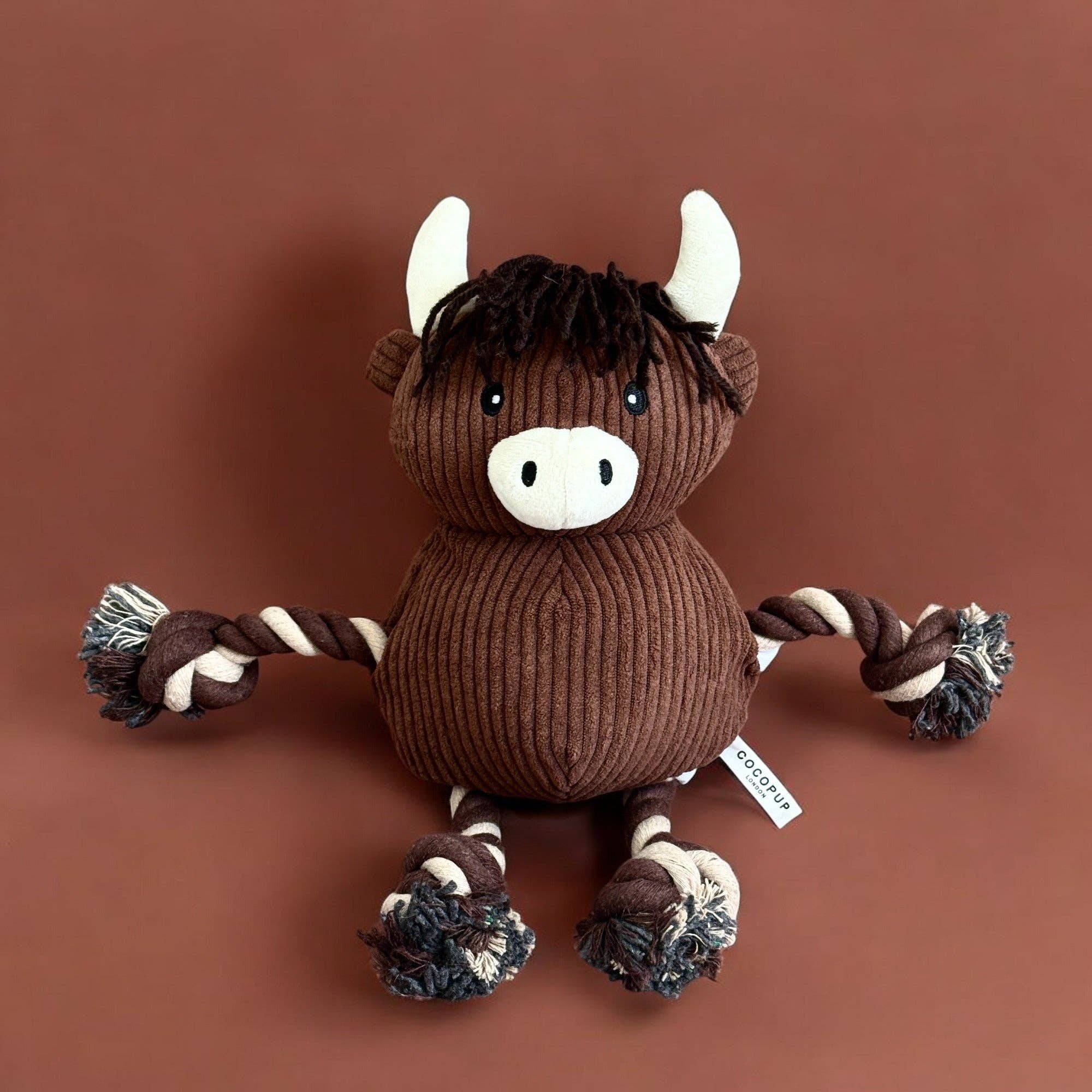 Harold the Highland Cow Toy by Cocopup London