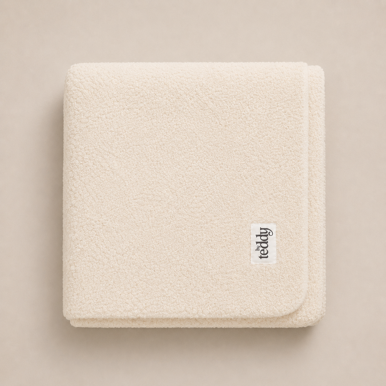 By Teddy Bouclé Blanket - Marshmallow
