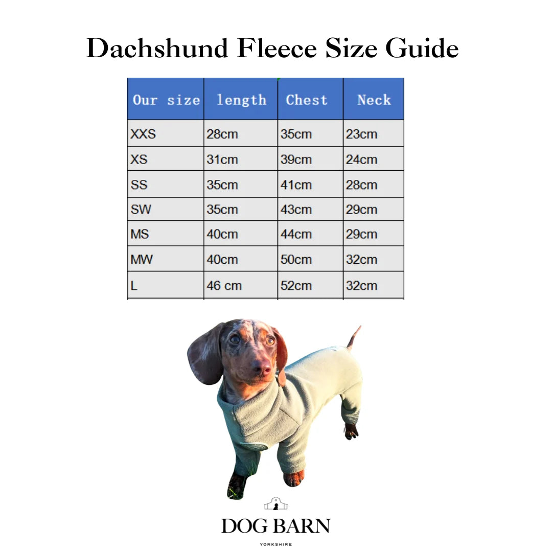 Chestnut Trail Dachshund Fleece