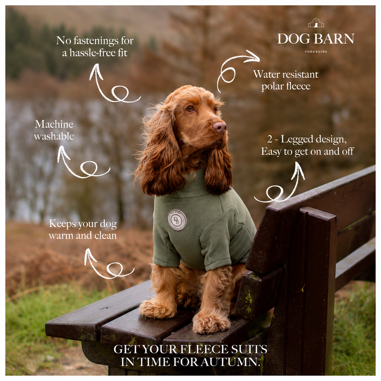 Chestnut Trail 2-Legged Fleece Jumper