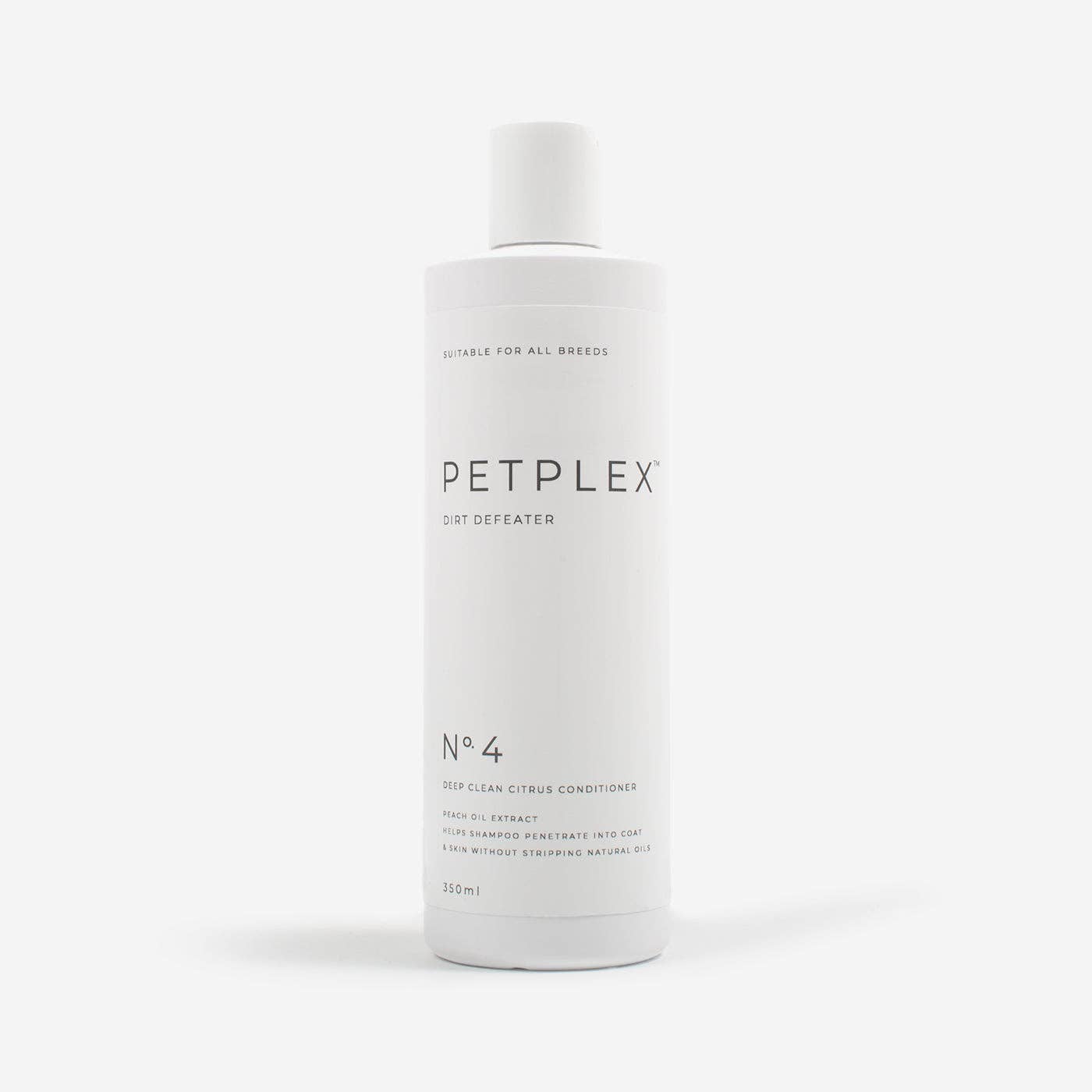 PetPlex shampoo bottle on a white background