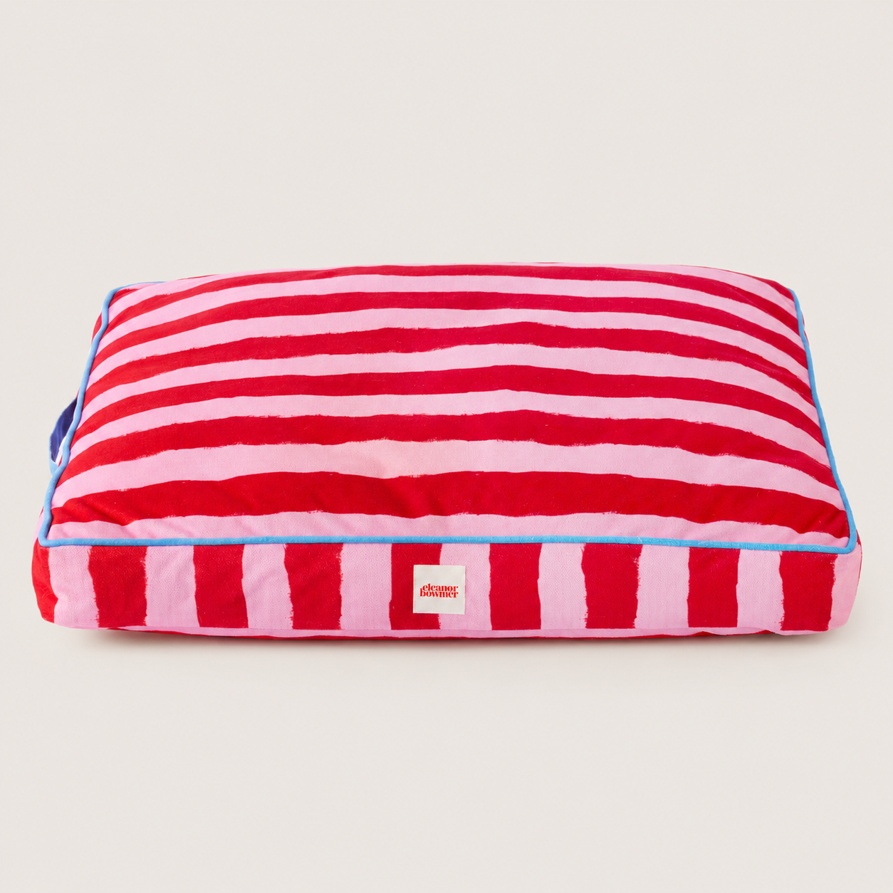 Eleanor Bowmer Painted Stripe Flat Pet Bed