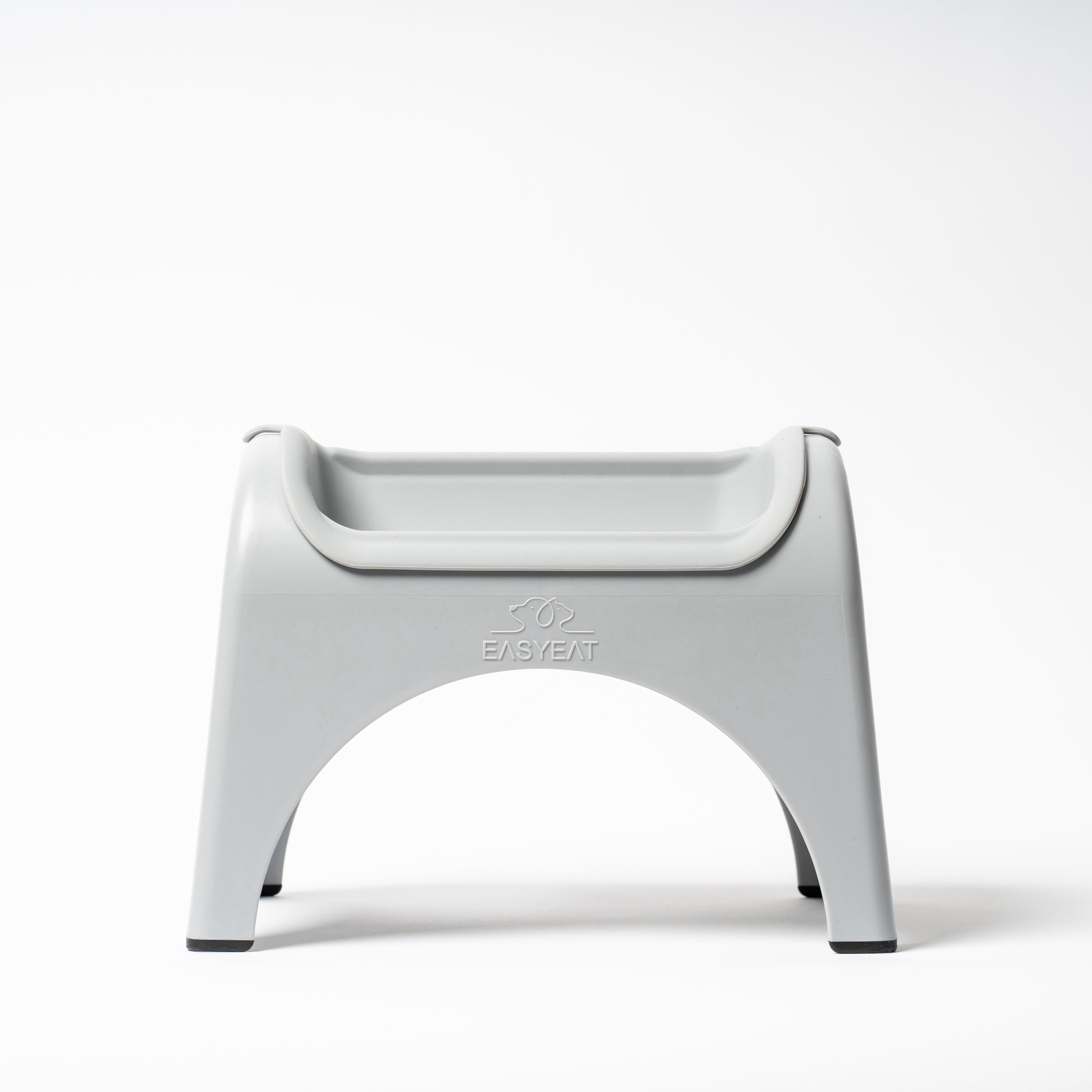 grey dog bowl 