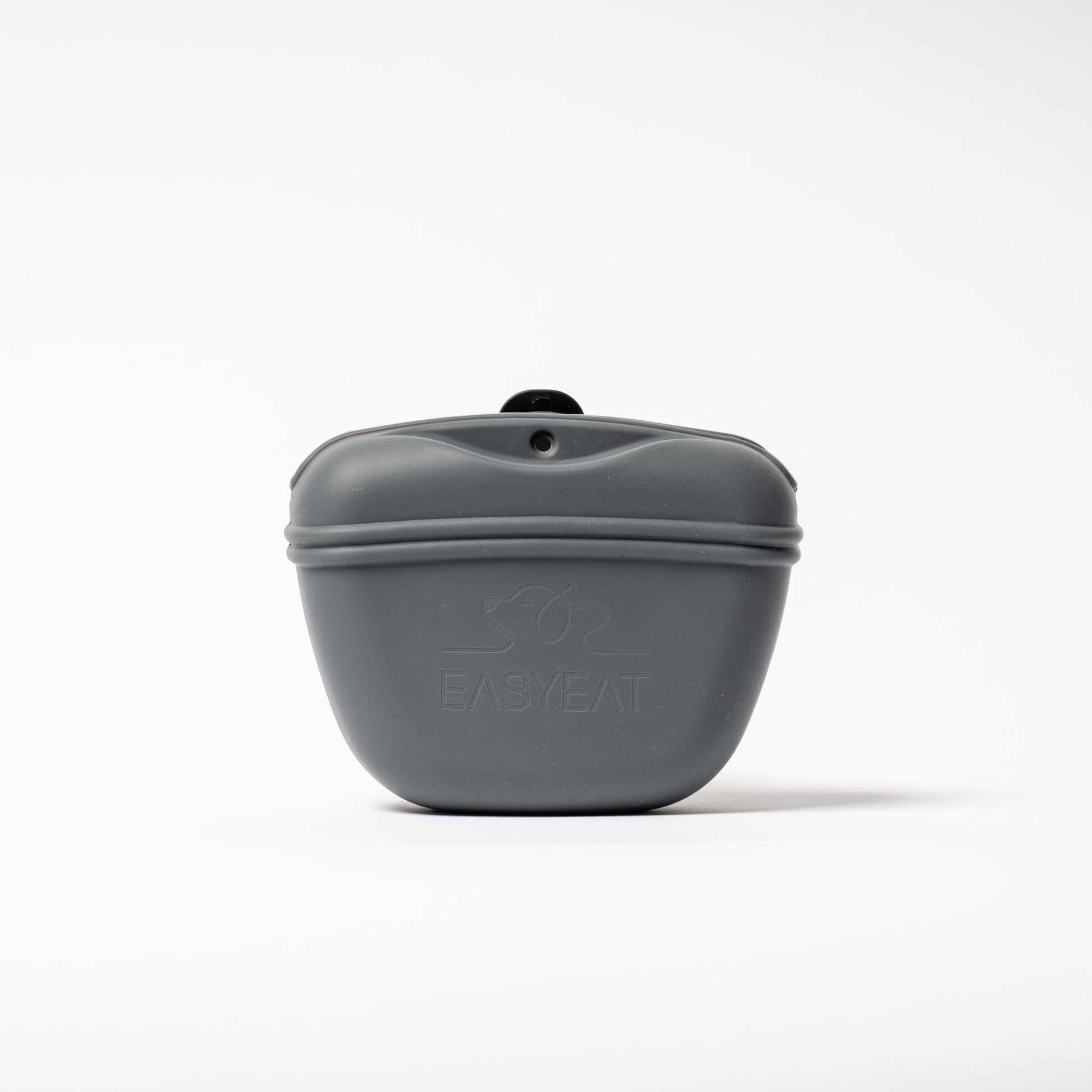 Gray silicone sleeve on a white background