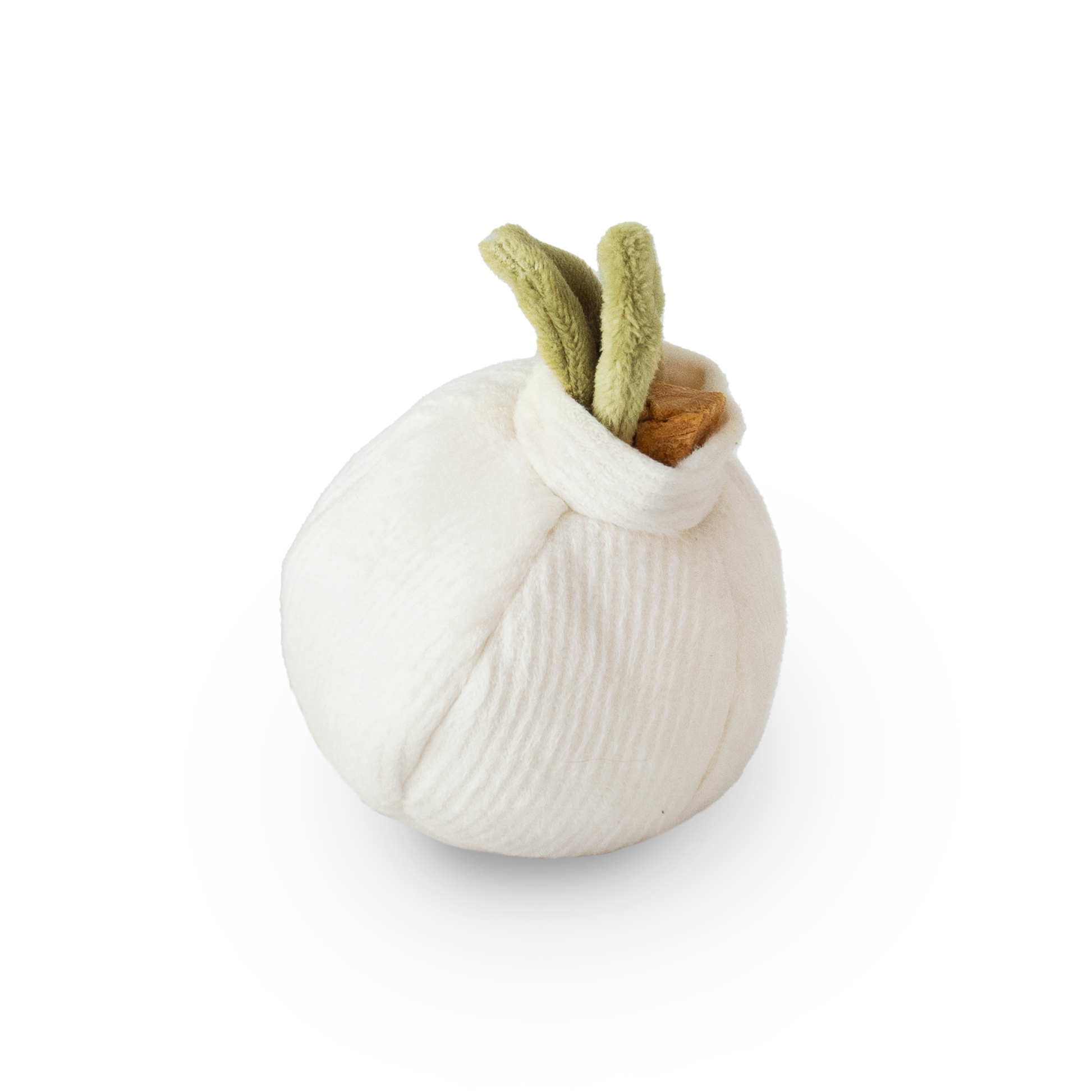 Garlic Pop Dog Toy by Lambwolf Collective