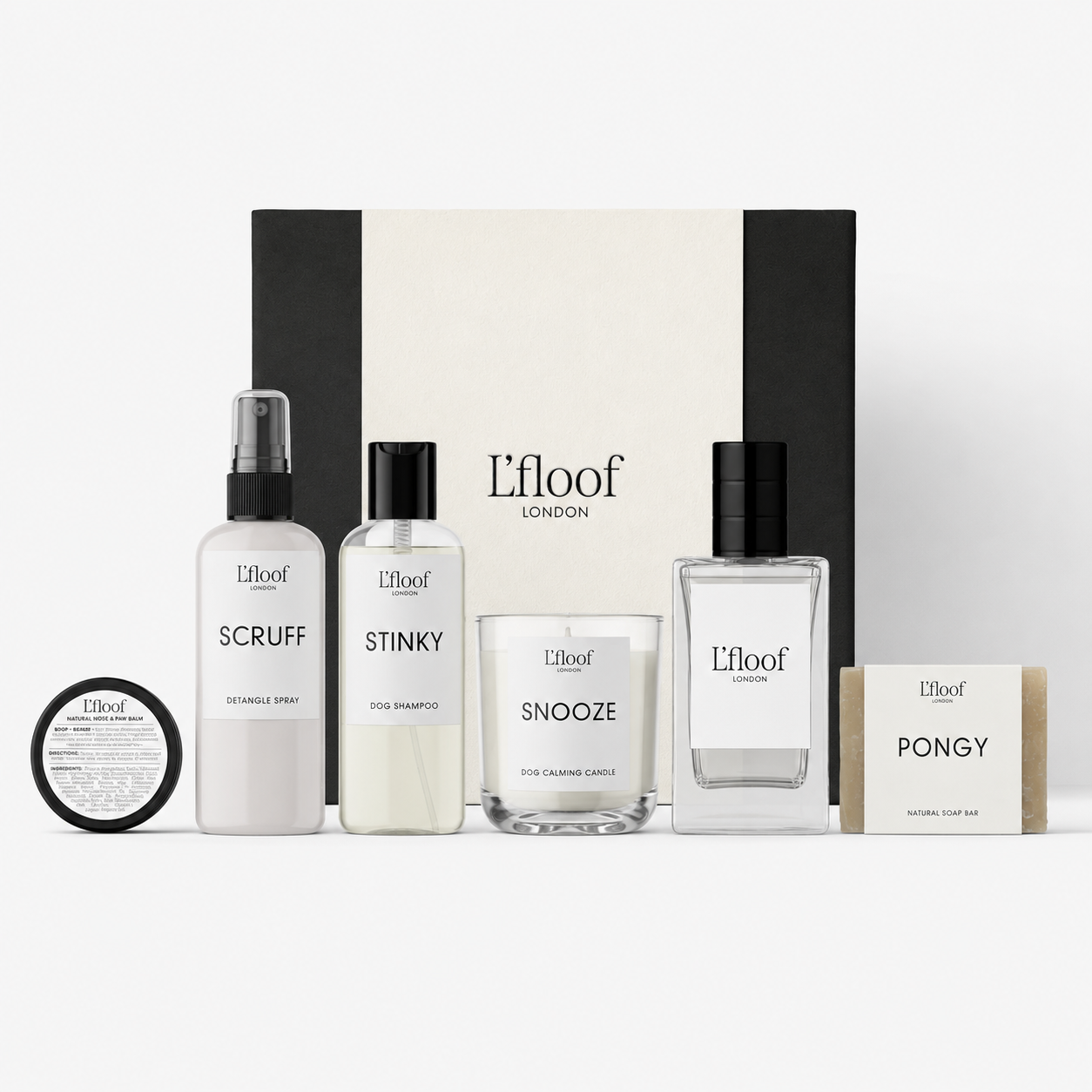 L'floof Luxury 6-Piece Dog Grooming Set