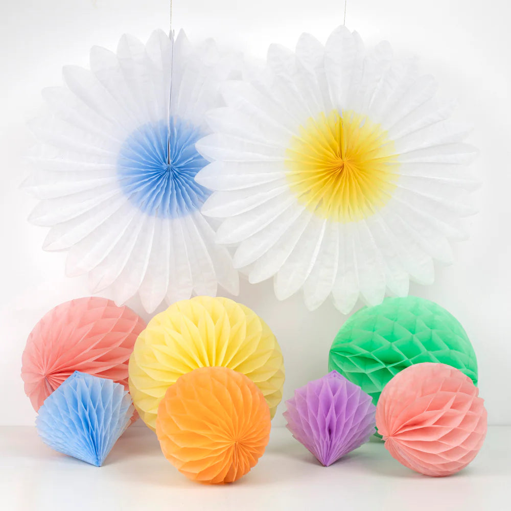 Meri Meri Pastel Honeycomb Decoration Kit