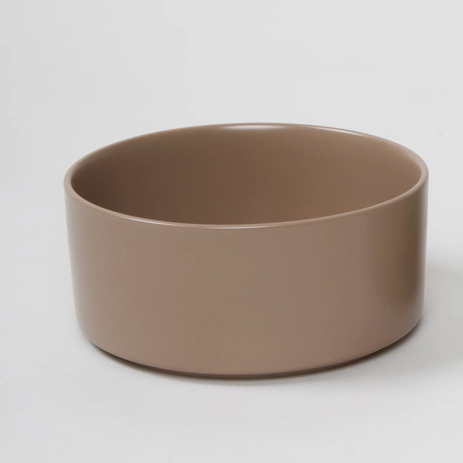 Modern ceramic pet bowl designed for stylish dog homes