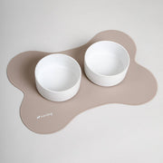 Placemat for Dog Bowls in Cappuccino by Nordog