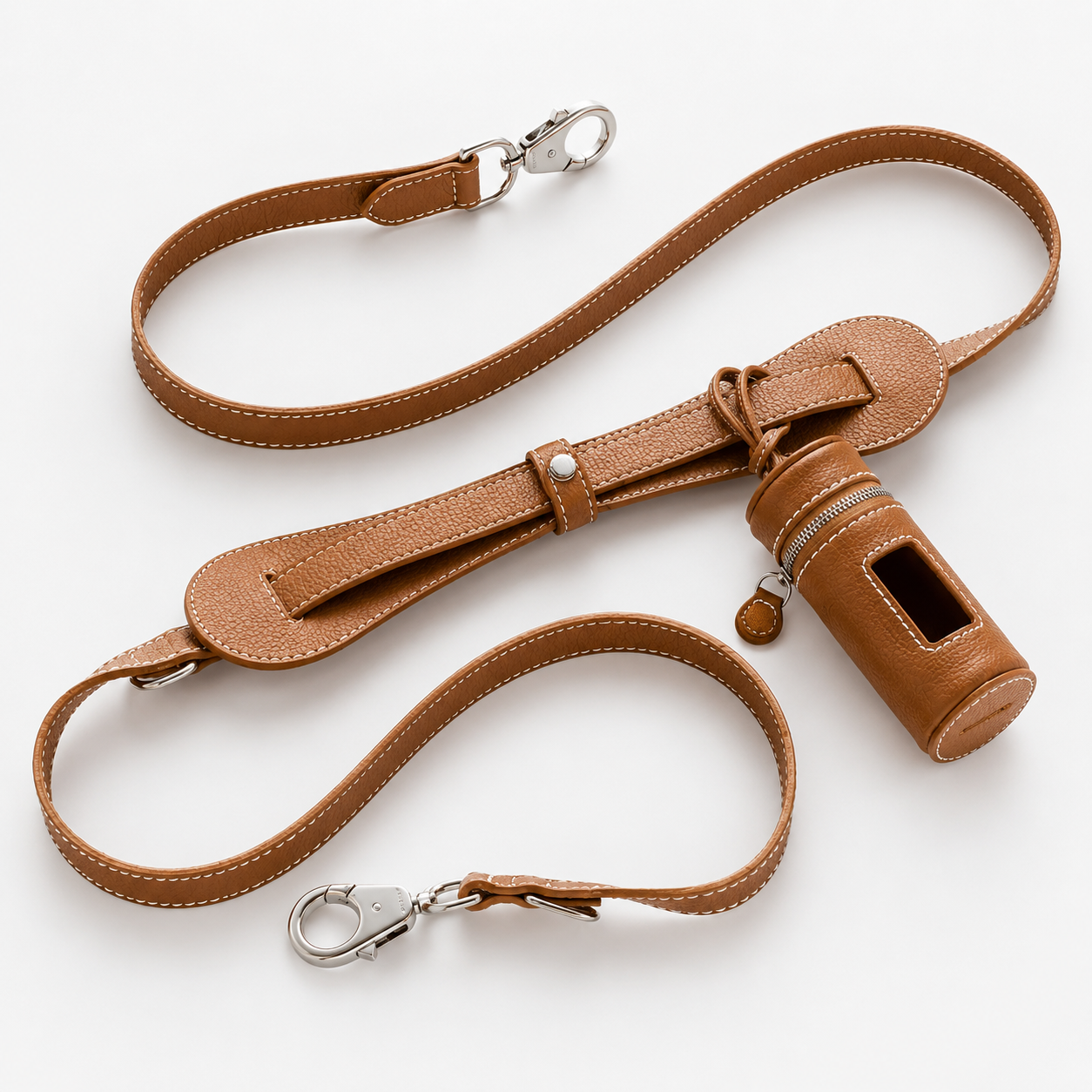 Handcrafted luxury dog leash 