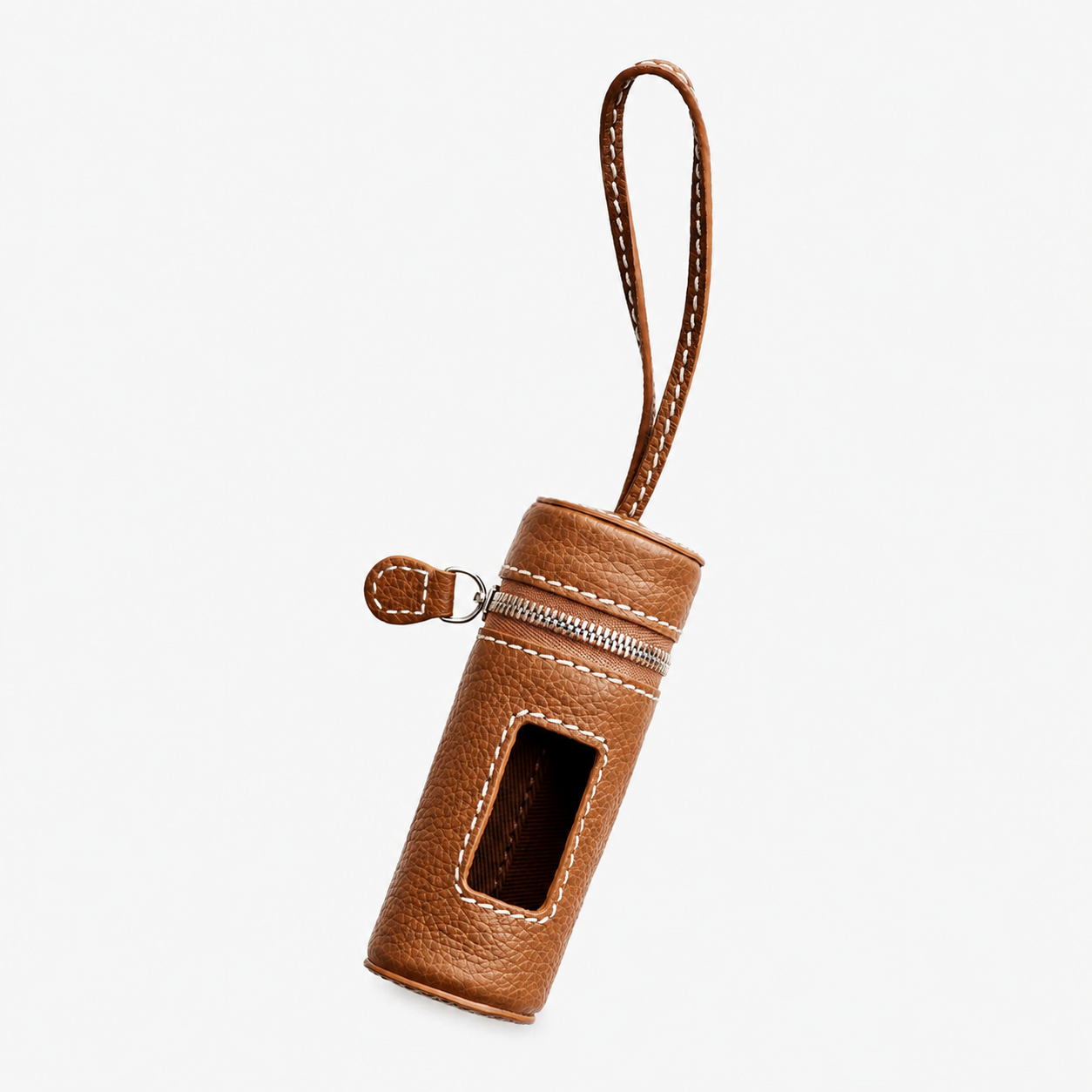 Pagerie luxury leather dog poop holder bag 