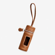 Pagerie luxury leather dog poop holder bag 