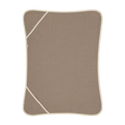 PALOPA NOBS Dog Towel in Taupe with waffle texture for quick drying dogs
