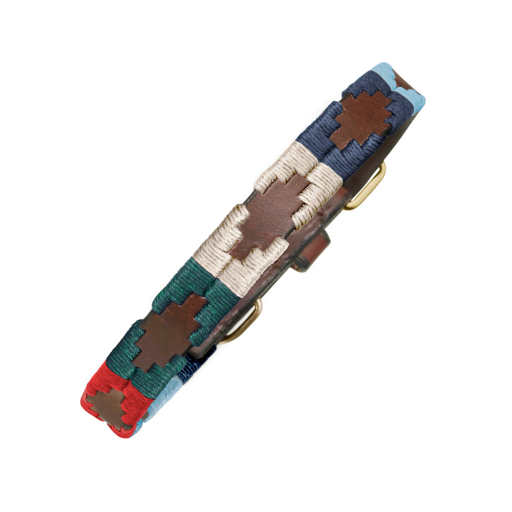 Pampeano Leather Dog Collar - Multi