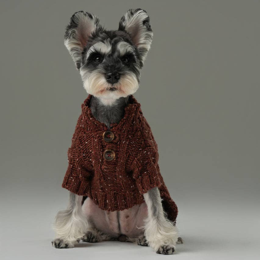 Glacier Dog Jumper - Burgundy