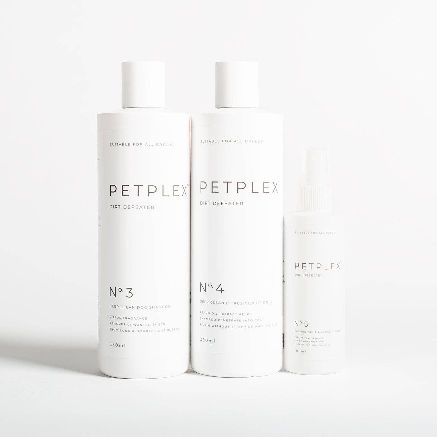 PetPlex Dirt Defeater Collection grooming set