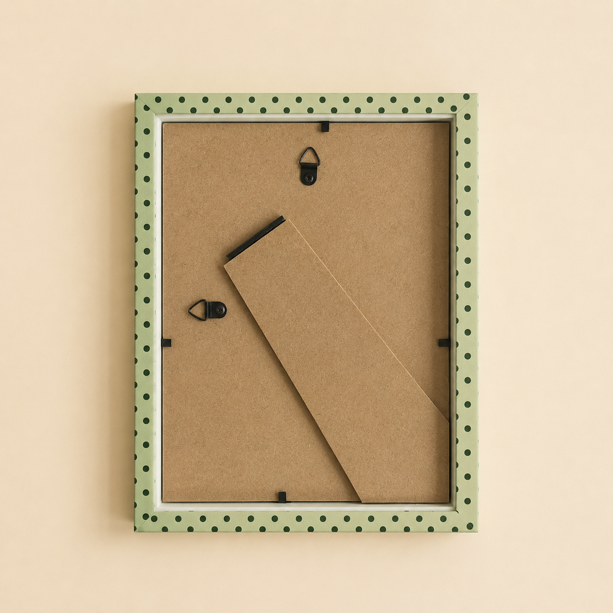 Pia Frames Green Pembroke Dot Picture Frame