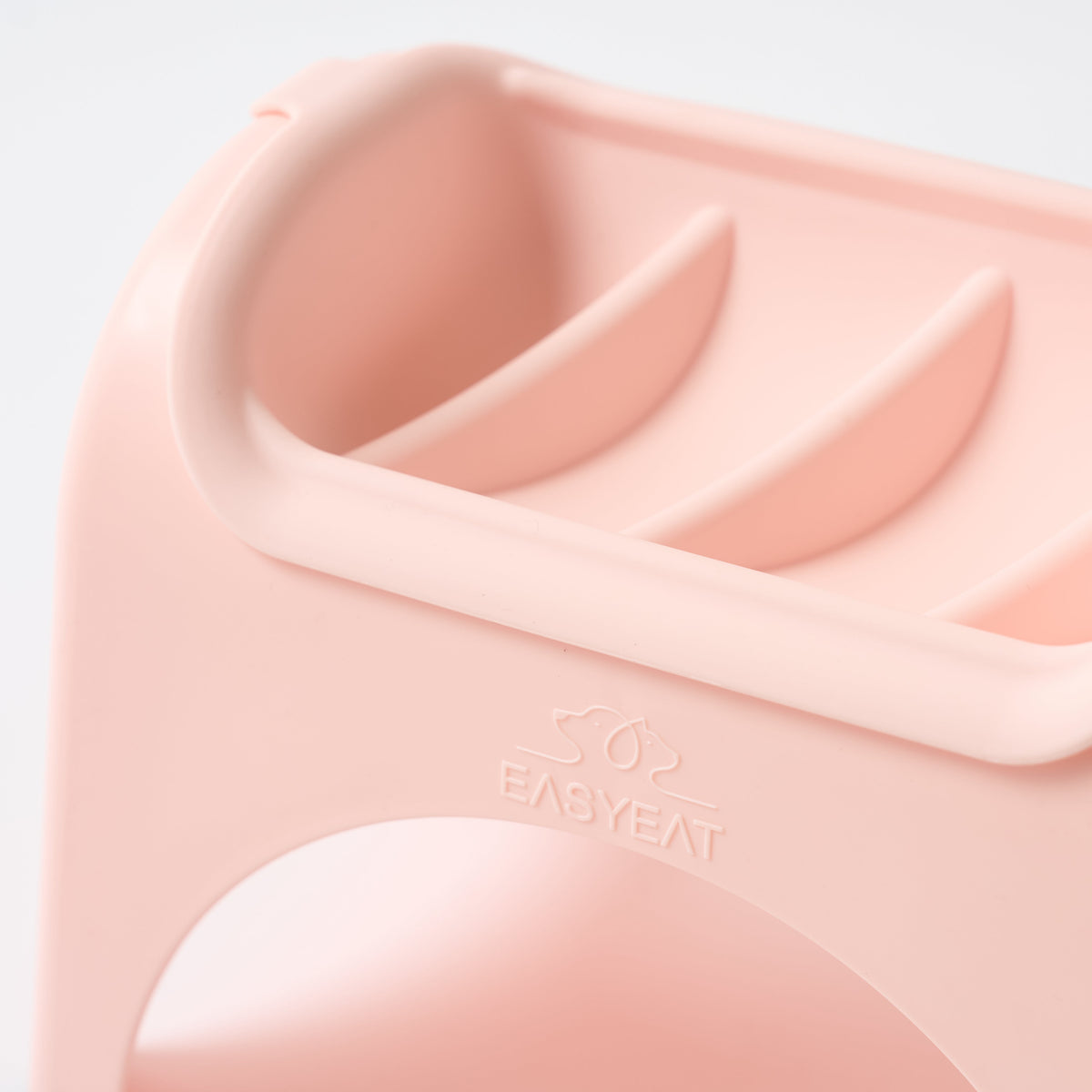 pink dog bowl