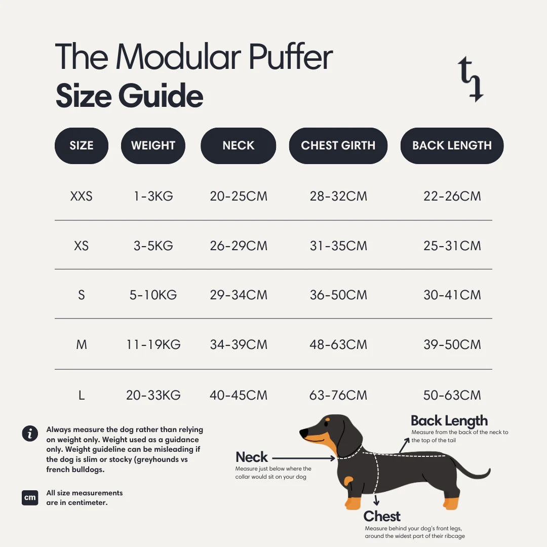 By Teddy Modular Puffer - Marshmallow