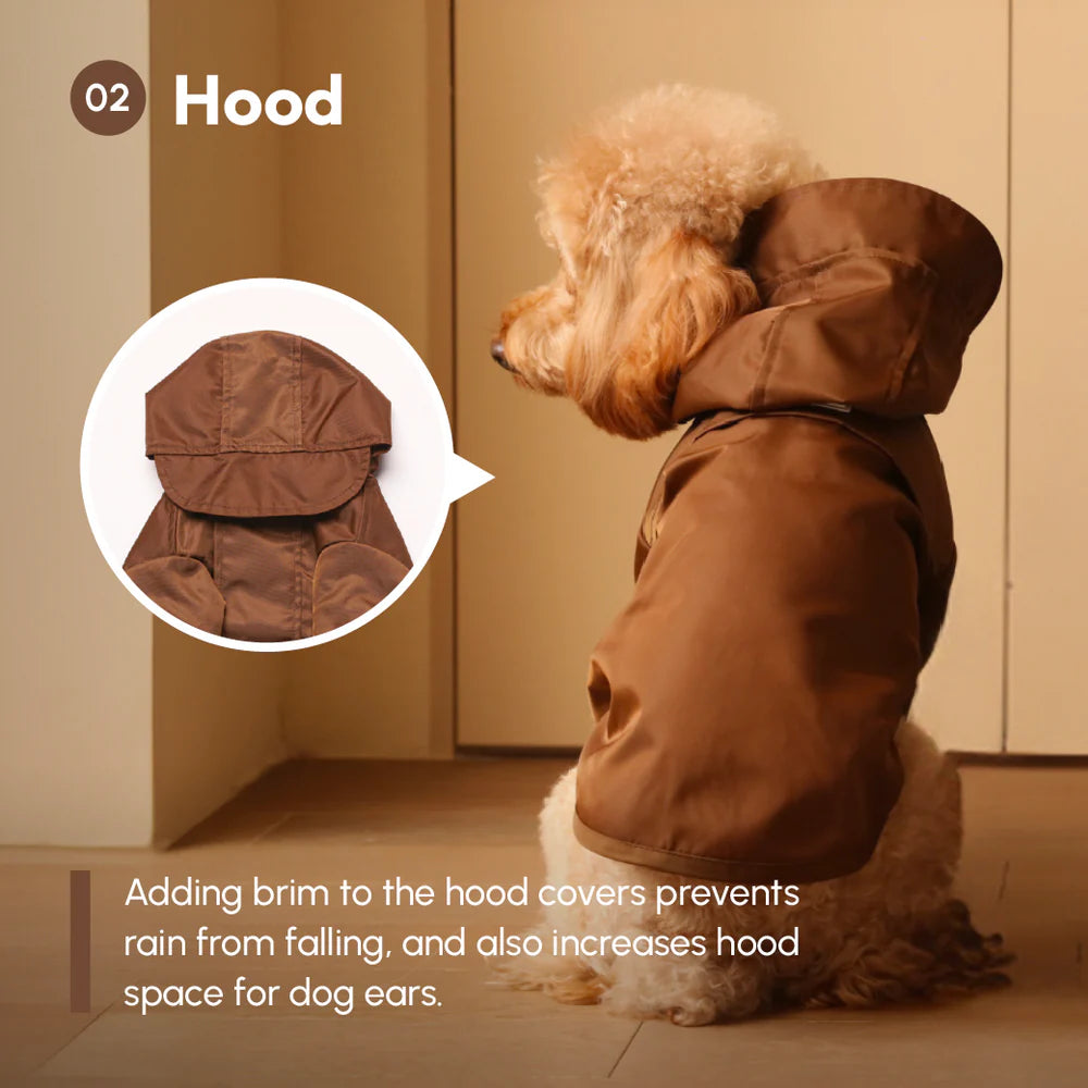 Tribeca Adjustable Velcro Raincoat