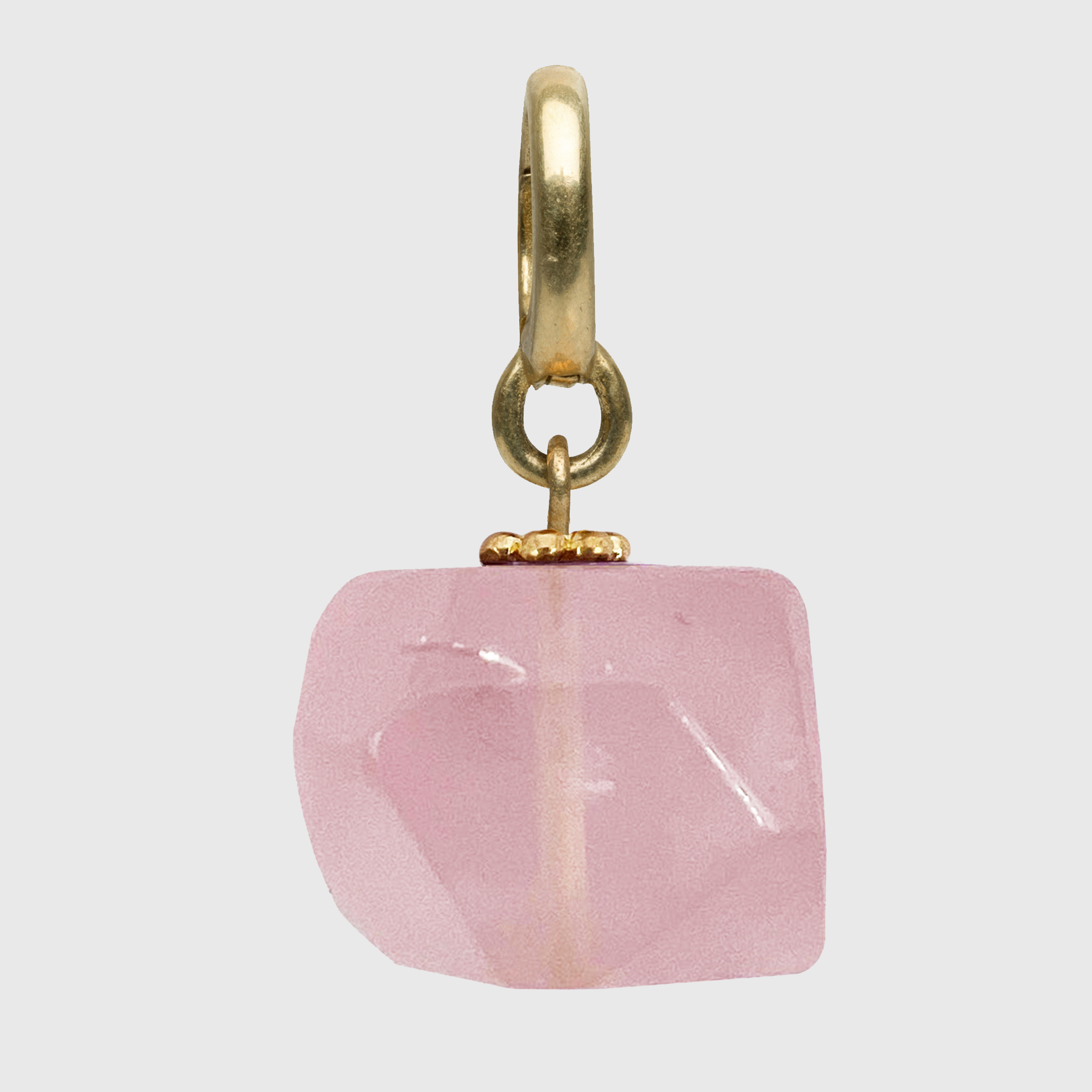 Unleash Love Charm Rose Quartz for dogs